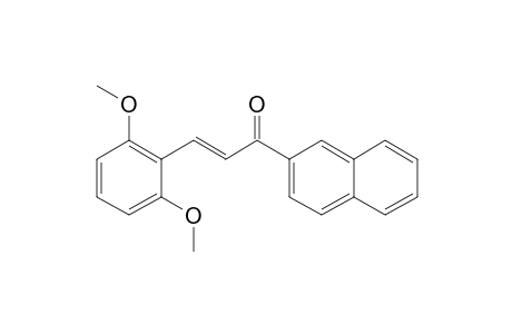 (2E)-1-(2-NAPHTHYL)-3-(2,6-DIMETHOXYPHENYL)-2-PROPEN-1-ONE