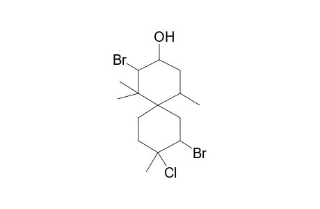 Chamigran-9-ol, 2,10-dibromo-3-chloro-