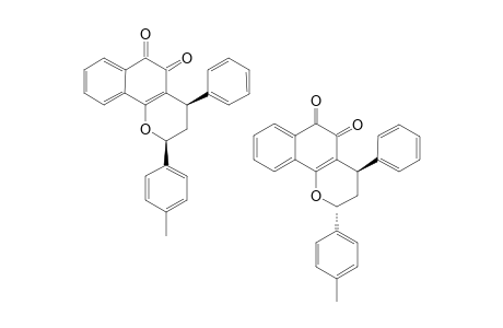 4-PHENYL-2-PARA-TOLYL-3,4-DIHYDRO-2H-BENZO-[H]-CHROMENE-5,6-DIONE;SYN/ANTI-ISOMERS