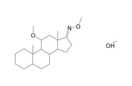 3alpha,11beta-DIMETHOXY-5alpha-ANDROSTANE-17-METHOXIME