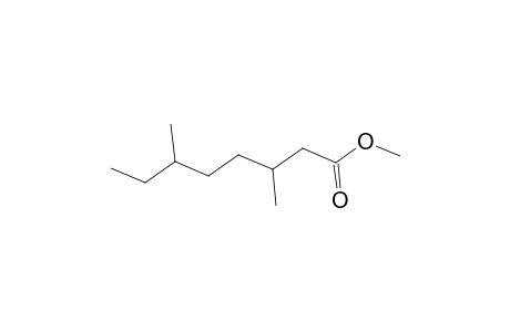 Octanoic acid, 3,6-dimethyl-, methyl ester