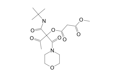 1-(TERT.-BUTYLAMINO)-2-(MORPHOLINOCARBONYL)-1,3-DIOXO-BUTAN-2-YL-METHYL-MALONATE