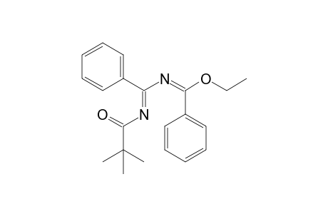 6-Ethoxy-2-(t-butyl)-4,6-diphenyl-1-oxa-3,5-diazahexatriene