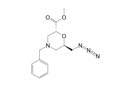 METHYL-2,6-ANHYDRO-4-AZA-7-AZIDO-4-BENZYL-3,4,5,7-TETRADEOXY-D-GLYCERO-D-ARABINO-HEPTONATE