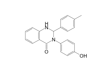 2,3-Dihydro-3-(4-hydroxyphenyl)-2-(4-methylphenyl)quinazolin-4(1H)-one
