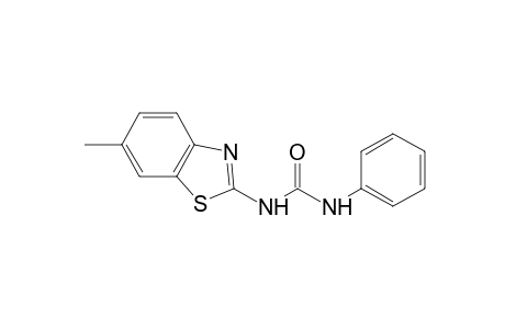 1-(6-methyl-2-benzothiazolyl)-3-phenylurea
