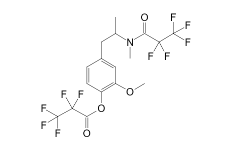 4-Hydroxy-3-methoxymethamphetamine 2PFP