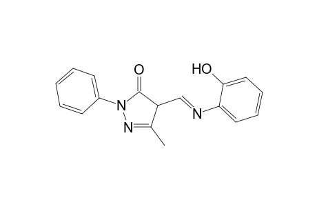 4-[(2-Hydroxy-phenylimino)-methyl]-5-methyl-2-phenyl-2,4-dihydro-pyrazol-3-one