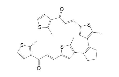 1,2-Bis[2-methyl-5-[3-(2-methylthien-3-yl)-3-oxopropenyl]thiophen-3-yl]cyclopentene