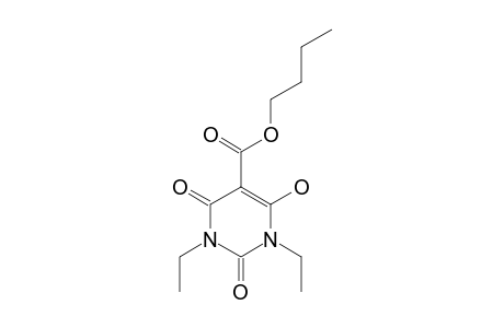 3-BUTOXYCARBONYL-N,N-DIETHYL-4-HYDROXY-BARBITURIC-ACID