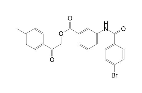 benzoic acid, 3-[(4-bromobenzoyl)amino]-, 2-(4-methylphenyl)-2-oxoethyl ester