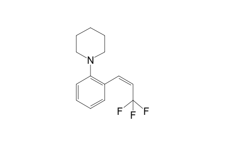 (Z)-1-(2-(3,3,3-Trifluoroprop-1-enyl)phenyl)piperidine
