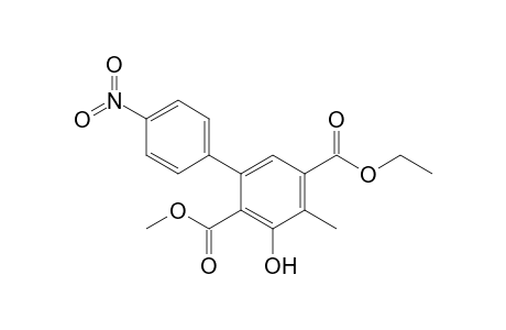 5-Ethyl 2-Methyl 3-Hydroxy-4-methyl-4'-nitrobiphenyl-2,5-dicarboxylate