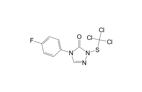 2-Trichloromethylmercapto-4-(4-fluoro-phenyl)-2,4-dihydro-1,2,4-triazolon-3