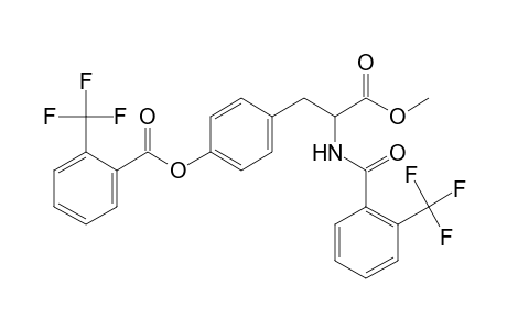 l-Tyrosine, N,o-bis(2-trifluoromethylbenzoyl)-, methyl ester