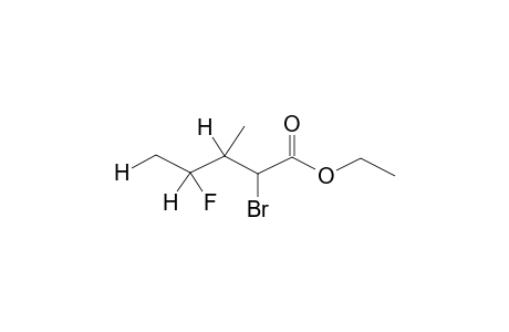 ETHYL 2-BROMO-4-FLUORO-3-METHYLPENTANOATE