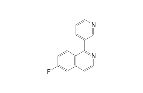 6-Fluoro-1-(3-pyridyl)isoquinoline