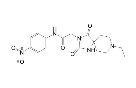 1,3,8-triazaspiro[4.5]decane-3-acetamide, 8-ethyl-N-(4-nitrophenyl)-2,4-dioxo-