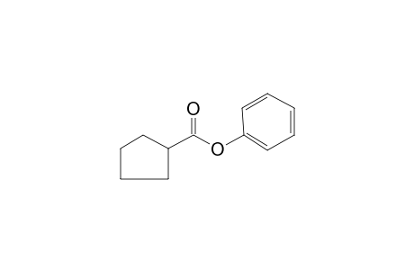 Cyclopentanecarboxylic acid, phenyl ester