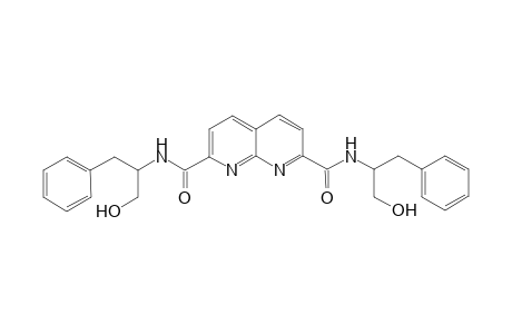 N,N-bis(1'-(Hydroxymethyl)-2'-phenylethyl]-1,8-naphthydrine-2,7-dicarboxamide