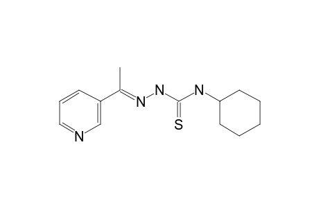 Methyl 3-pyridyl ketone 4-cyclohexylthiosemicarbazone