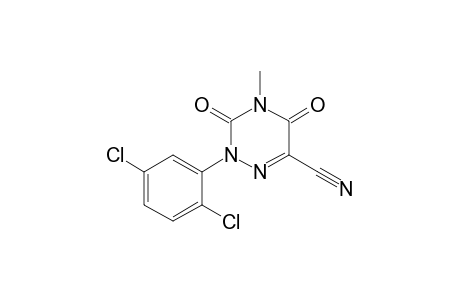 1,2,4-Triazine-6-carbonitrile, 2-(2,5-dichlorophenyl)-2,3,4,5-tetrahydro-4-methyl-3,5-dioxo-