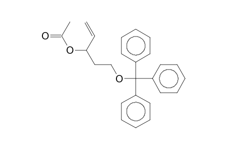 1-Pentene-3-ol, 5-triphenylmethoxy-, acetate