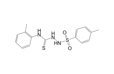 N-(2-methylphenyl)-2-[(4-methylphenyl)sulfonyl]hydrazinecarbothioamide