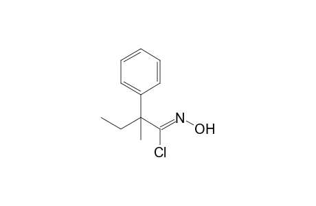 2-Methyl-2-phenylbutanohydroximoyl chloride