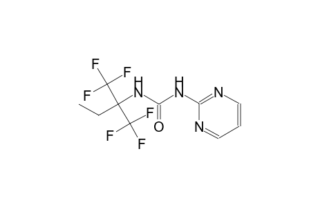 N-[1,1-bis(trifluoromethyl)propyl]-N'-(2-pyrimidinyl)urea