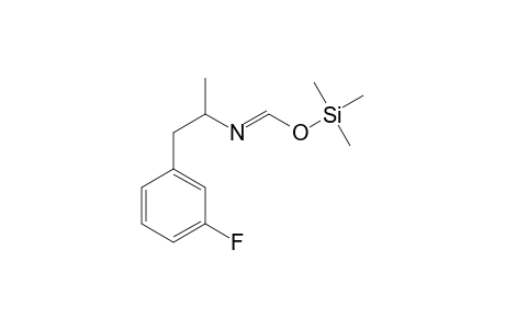 trimethylsilyl N-(1-(3-fluorophenyl)propan-2-yl)imidoformate