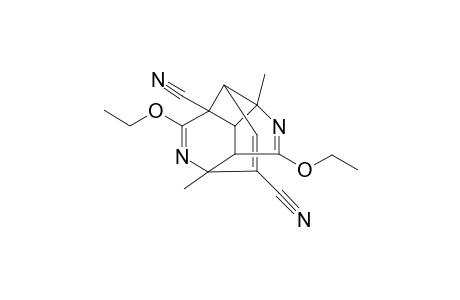 3,12-DICYANO-4,8-DIETHOXY-1,6-DIMETHYL-5,9-DIAZATETRACYCLO-[4.3.3.0(2,7).0(3,10)]-DODECA-4,8,11-TRIENE