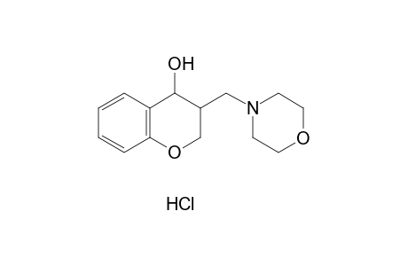 3-(Morpholinomethyl)-4-chromanol, hydrochloride