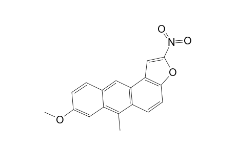 8-Methoxy-6-methyl-2-nitro-naphtho[2,3-e]benzofuran