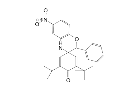2',6'-ditert-butyl-6-nitro-2-phenylspiro[2,4-dihydro-1,4-benzoxazine-3,4'-cyclohexa-2,5-diene]-1'-one 2',6'-ditert-butyl-6-nitro-2-phenyl-spiro[2,4-dihydro-1,4-benzoxazine-3,4'-cyclohexa-2,5-diene]-1'-one 2',6'-ditert-butyl-6-nitro-2-phenyl-1'-spiro[2,4-dihydro-1,4-benzoxazine-3,4'-cyclohexa-2,5-diene]one