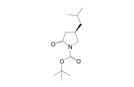 t-Butyl 4-isobutyl-2-oxopyrrolidine-1-carboxylate