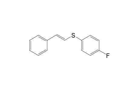 (E)-(4-fluorophenyl)(styryl)sulfane