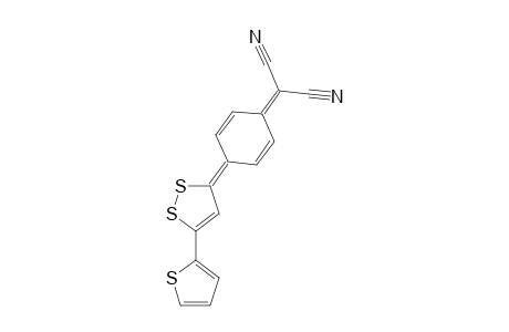 Propanedinitrile, [4-[5-(2-thienyl)-3H-1,2-dithiol-3-ylidene]-2,5-cyclohexadien-1-ylidene]-