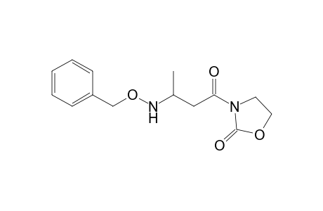 3-(3-Benzyloxyaminobutanoyl)-1,3-oxazolidin-2-one