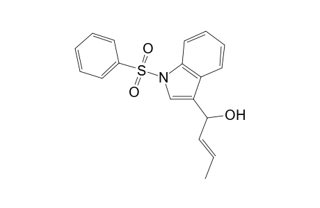 1H-Indole-3-methanol, 1-(phenylsulfonyl)-.alpha.-1-propenyl-, (E)-(.+-.)-