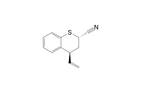trans-4-Vinyl-3,4-dihydro-2H-benzo[b]thiine-2-carbonitrile