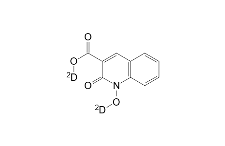 3-Quinolinecarboxylic acid-d, 1,2-dihydro-1-(hydroxy-d)-2-oxo-