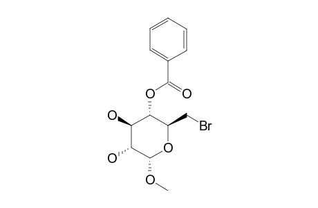 METHYL-6-BROMO-4-O-BENZOYL-ALPHA-D-GLUCOPYRANOSID