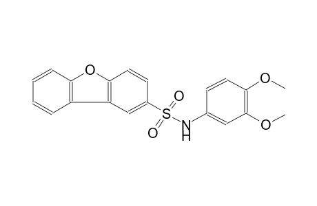 dibenzo[b,d]furan-2-sulfonamide, N-(3,4-dimethoxyphenyl)-