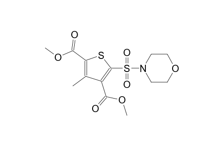 dimethyl 3-methyl-5-(4-morpholinylsulfonyl)-2,4-thiophenedicarboxylate