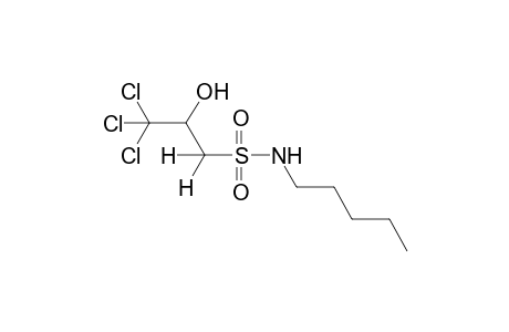 DL-2-hydroxy-N-pentyl-3,3,3-trichloro-1-propanesulfonamide