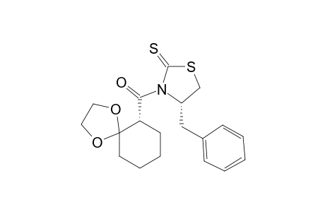 (4S,6'R)-(1',4'-Dioxaspiro[4.5]decane-6'-carbonyl)-4-benzylthiazolidin-2-thione