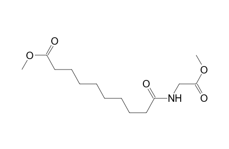 Decanoic acid, 10-[(2-methoxy-2-oxoethyl)amino]-10-oxo-, methyl ester