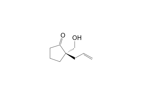 (2R)-(+)-2-Hydroxymethyl-2'-(prop-2'-enyl)cyclopentanone