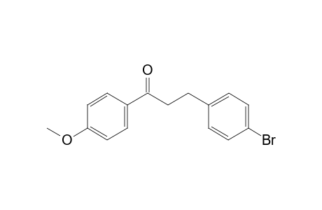1-(4-methoxyphenyl)-3-(4-bromophenyl)-1-propanone